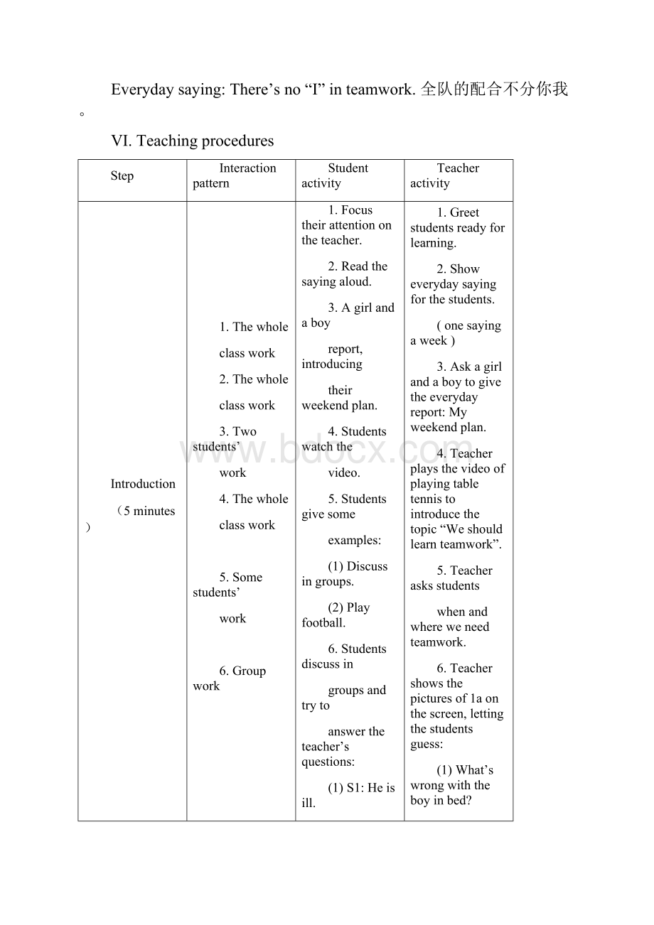 八年级英语上册Unit1 Topic2精品教案 整个话题30页 最新仁爱版.docx_第3页