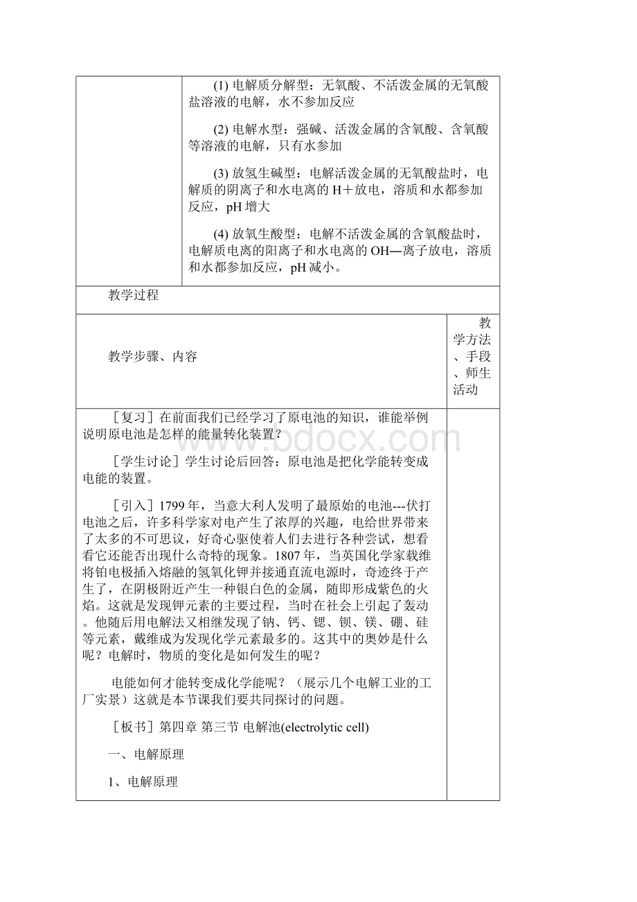 高二化学电解池教案.docx_第3页