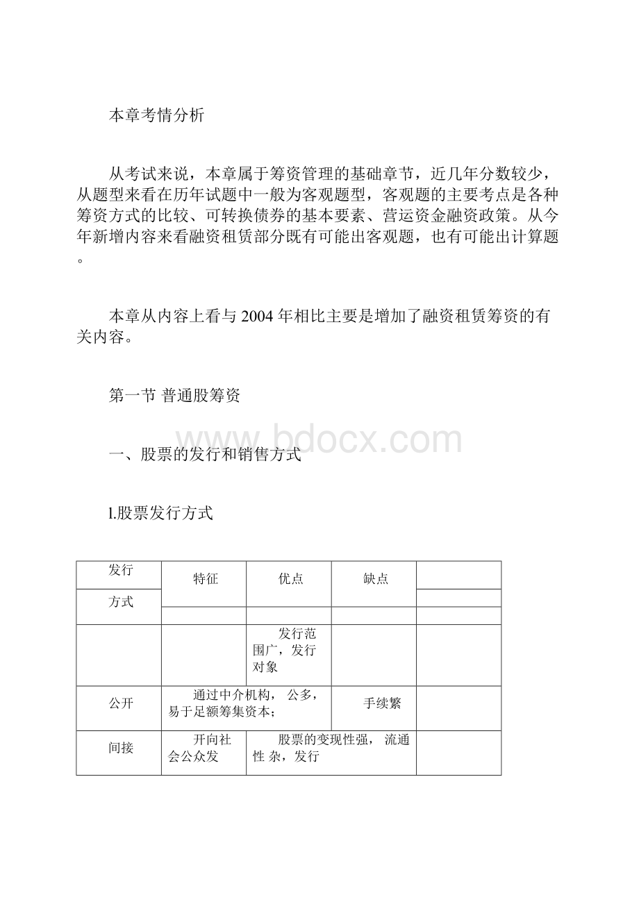 筹资管理的基础知识.docx_第3页