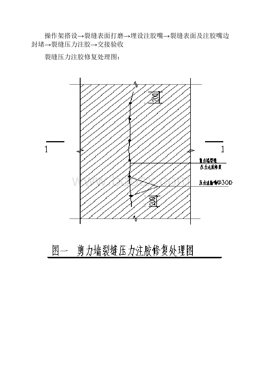 剪力墙裂缝修复处理施工方案.docx_第3页