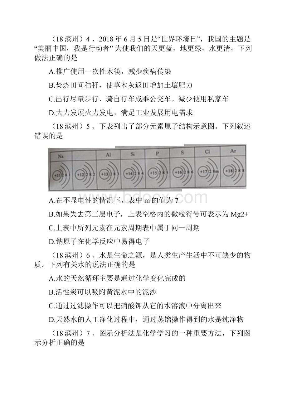 山东省滨州市中考试题化学真题答案解析.docx_第2页