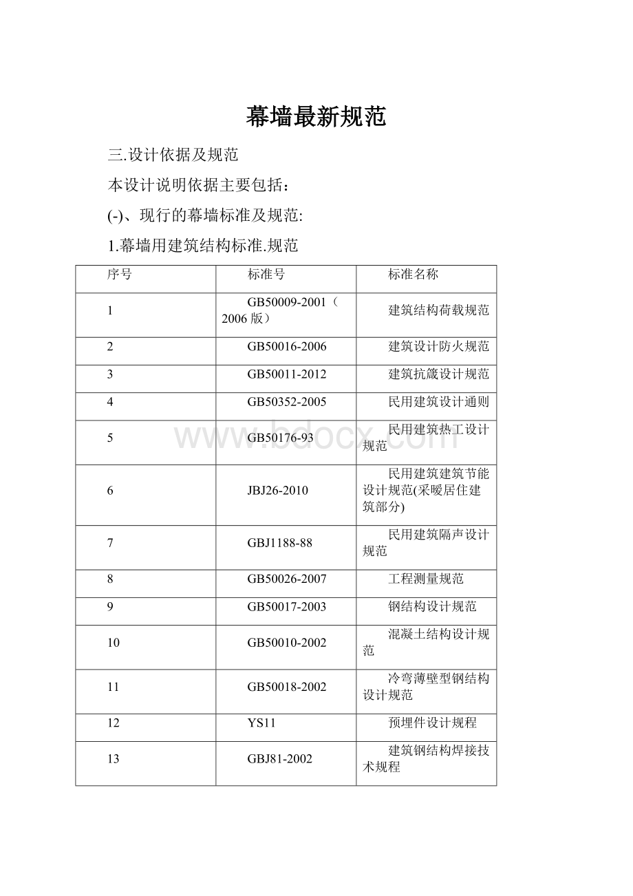 幕墙最新规范.docx_第1页