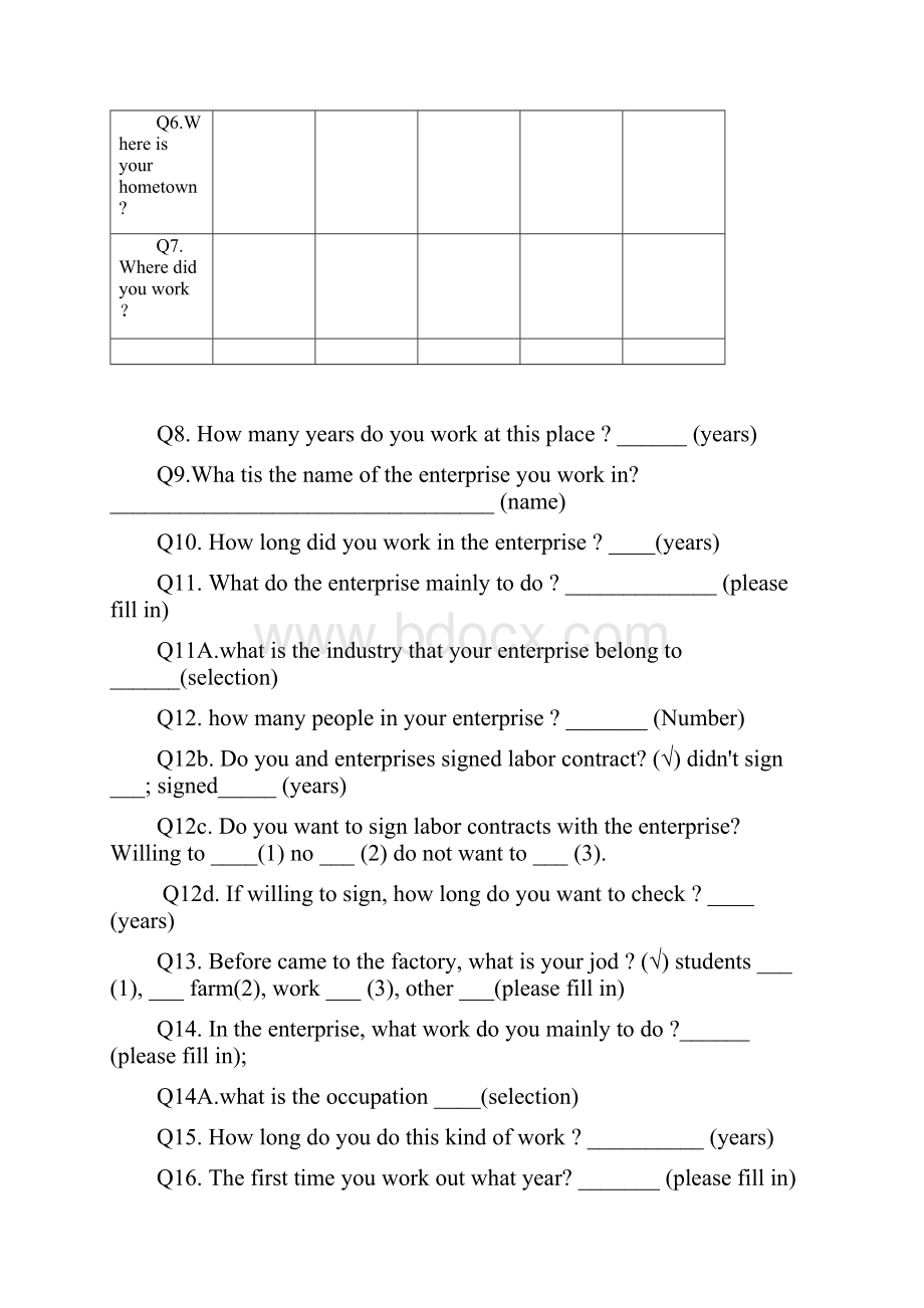 问卷 英文.docx_第2页