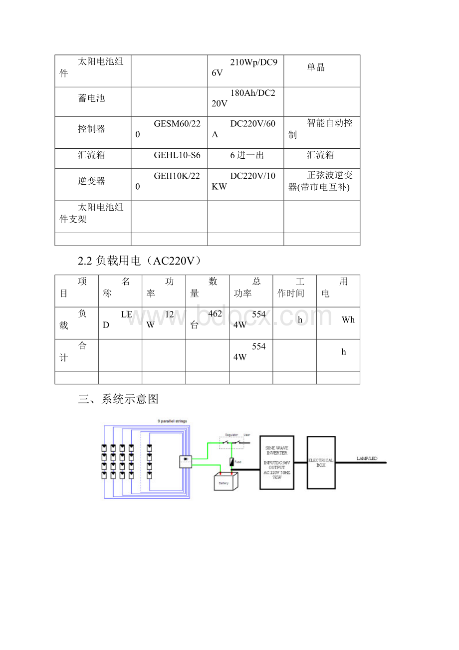 离网光伏系统设计方案.docx_第3页