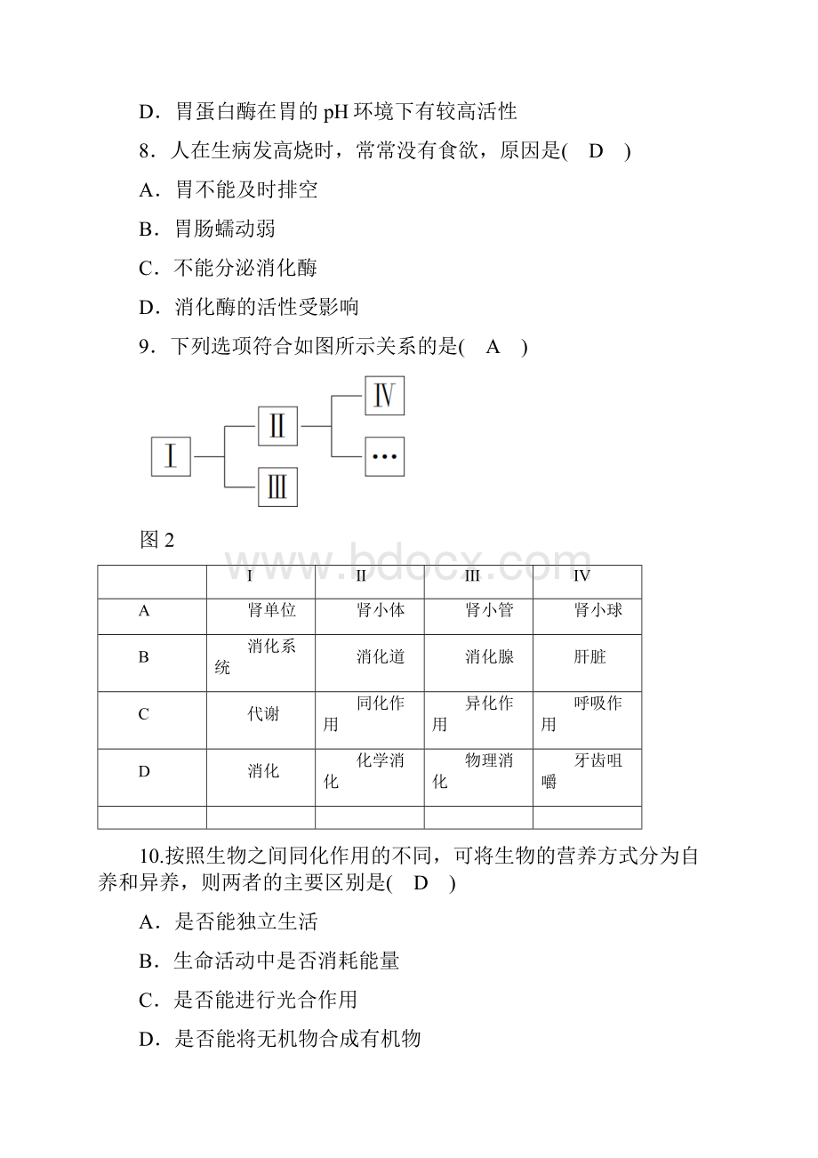 秋浙教版九年级科学上册同步测试第四章 第4章章节提升卷.docx_第3页