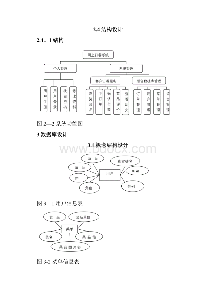 网上订餐系统软件设计说明书.docx_第3页