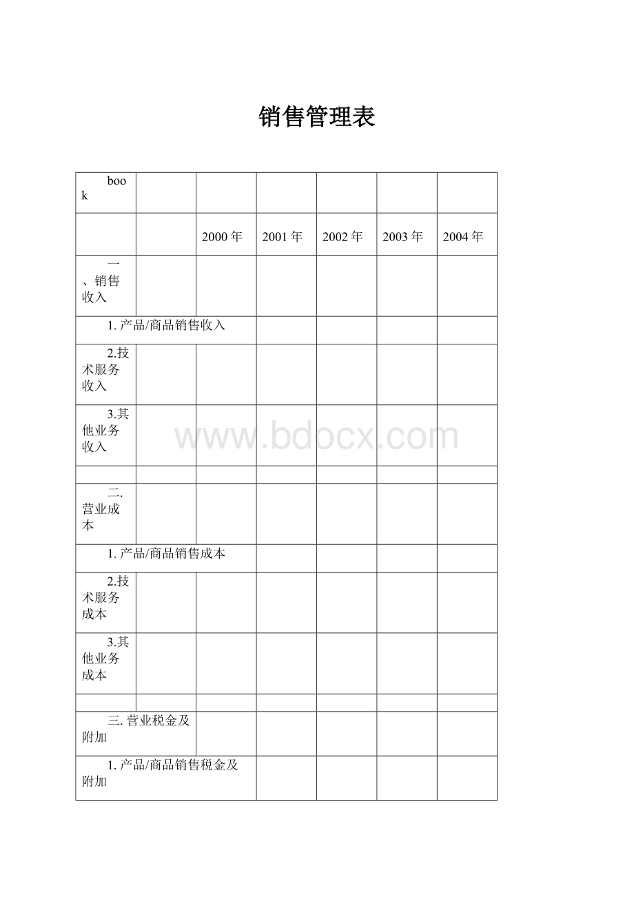 销售管理表.docx