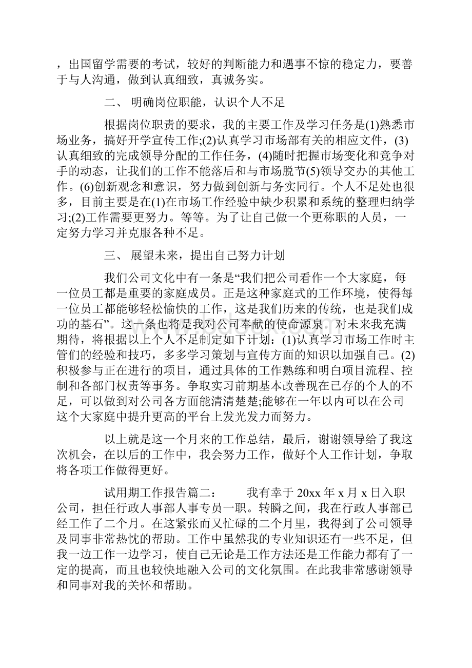 试用期工作报告怎么写工作报.docx_第2页