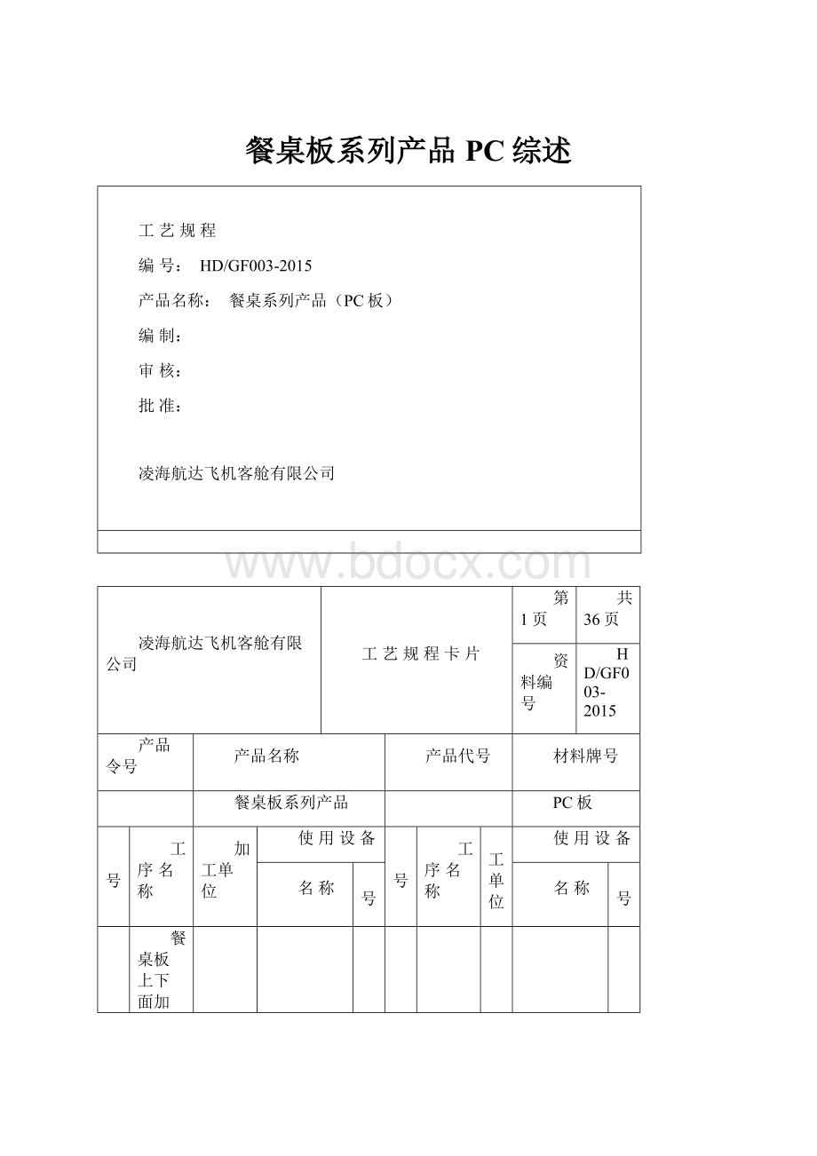 餐桌板系列产品PC综述.docx