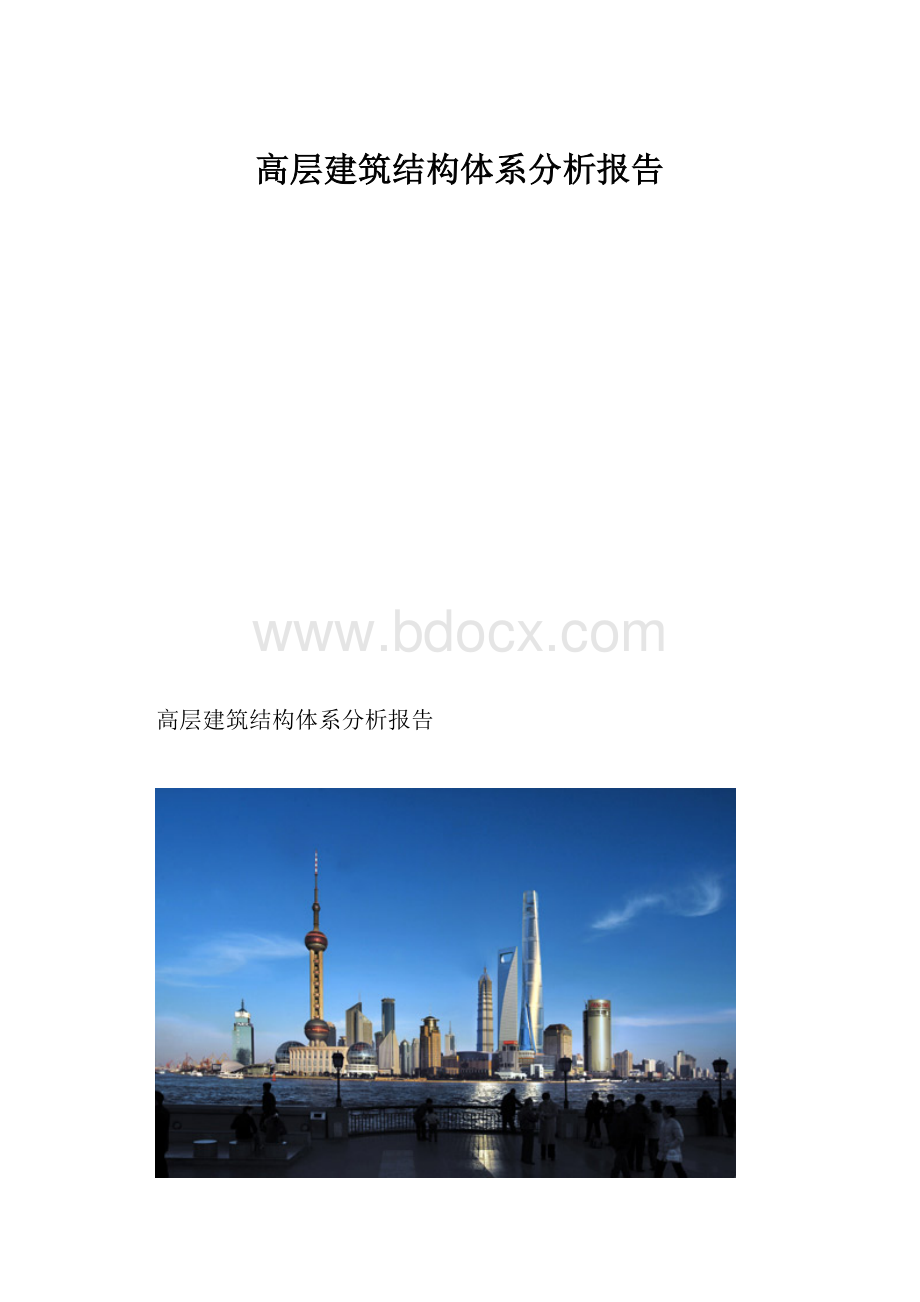 高层建筑结构体系分析报告.docx