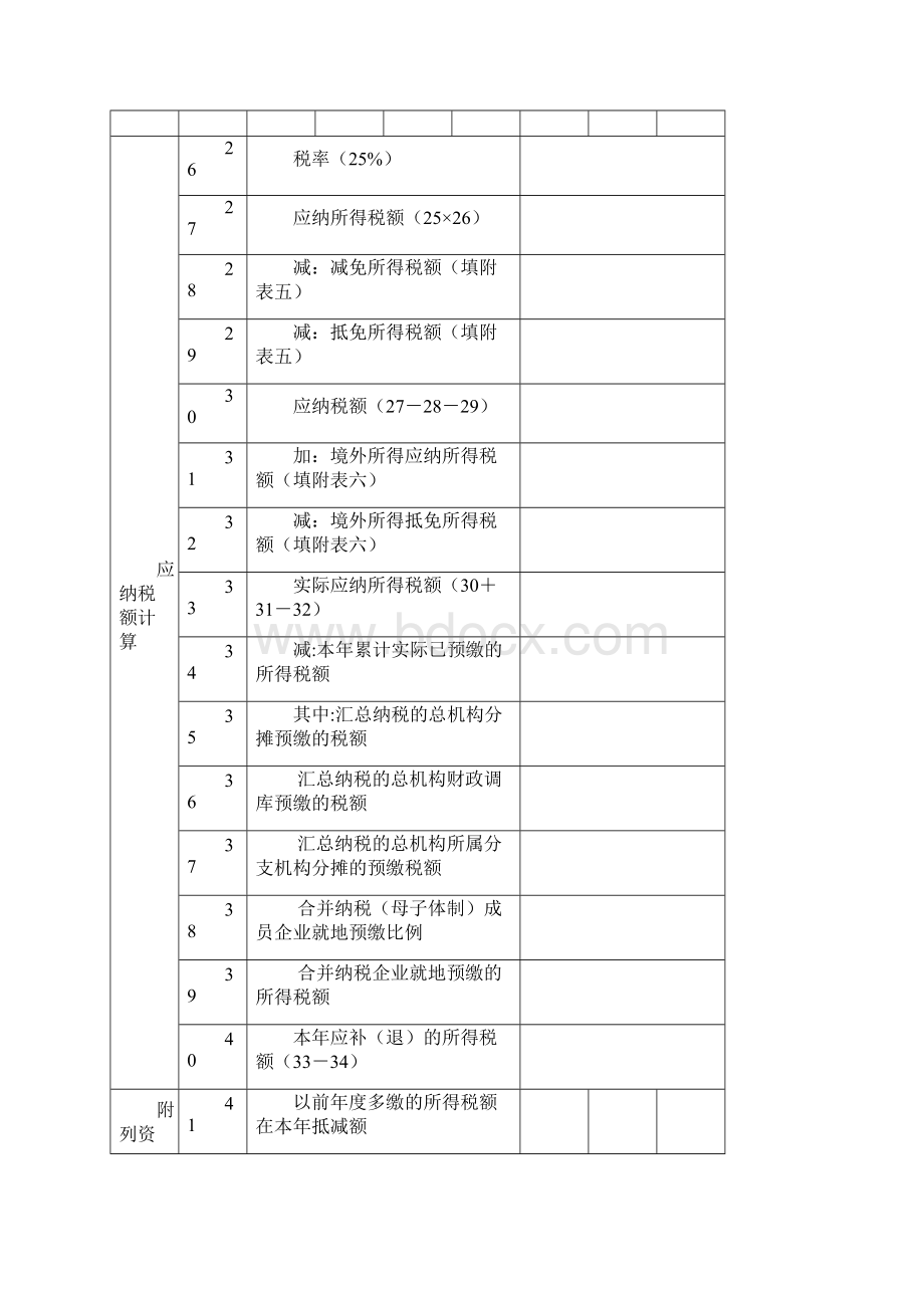 企业所得税年度纳税申报明细表.docx_第3页