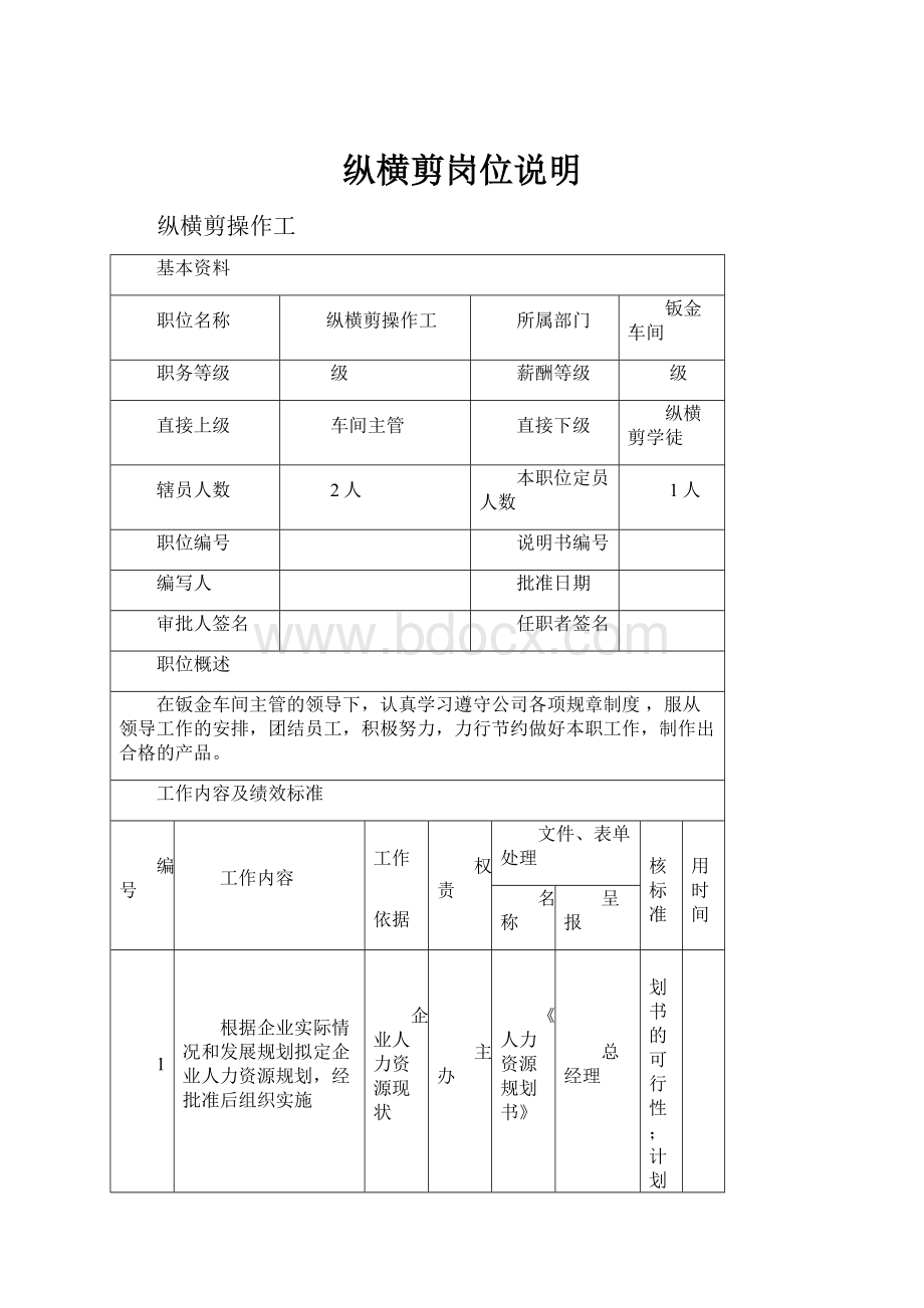 纵横剪岗位说明.docx_第1页