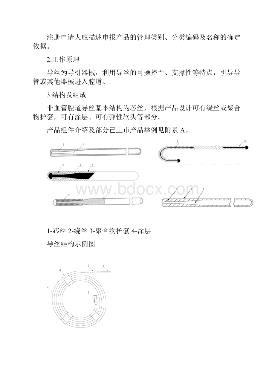 非血管腔道导丝产品注册审查指导原则.docx_第3页