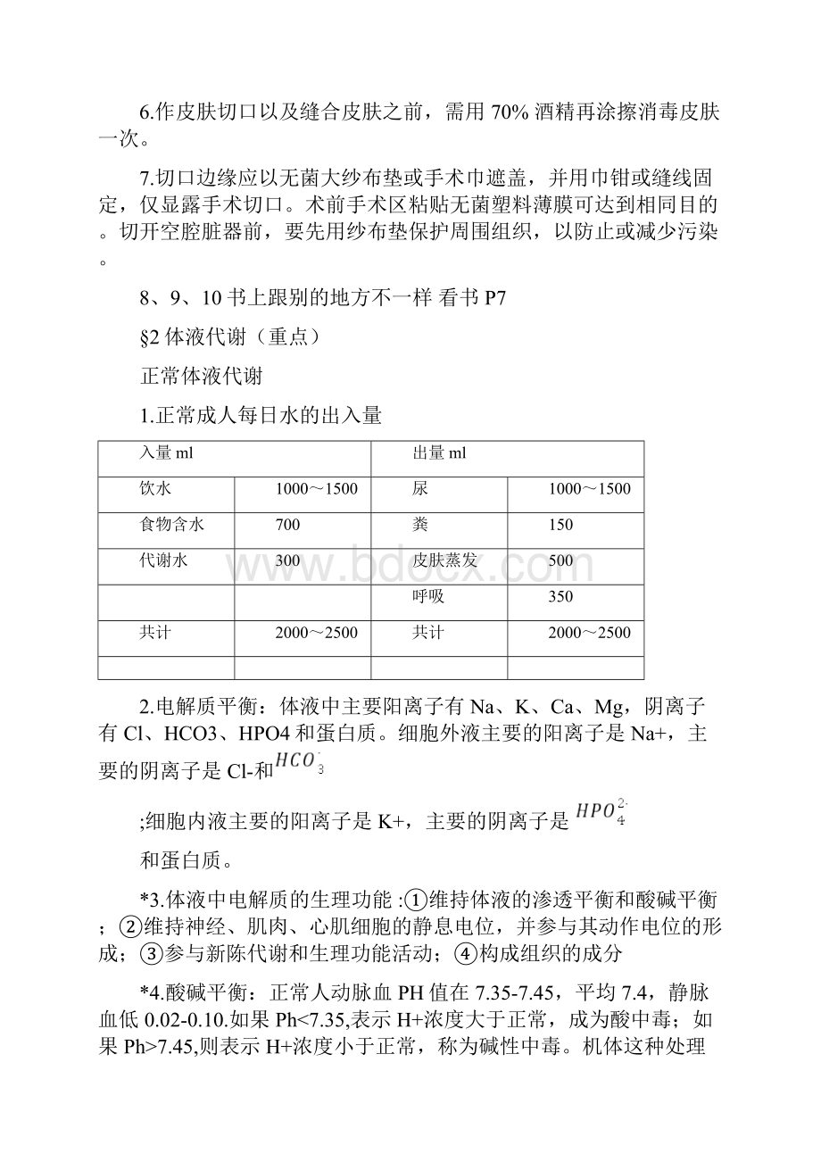 西医外科学复习重点整理 人卫版.docx_第2页