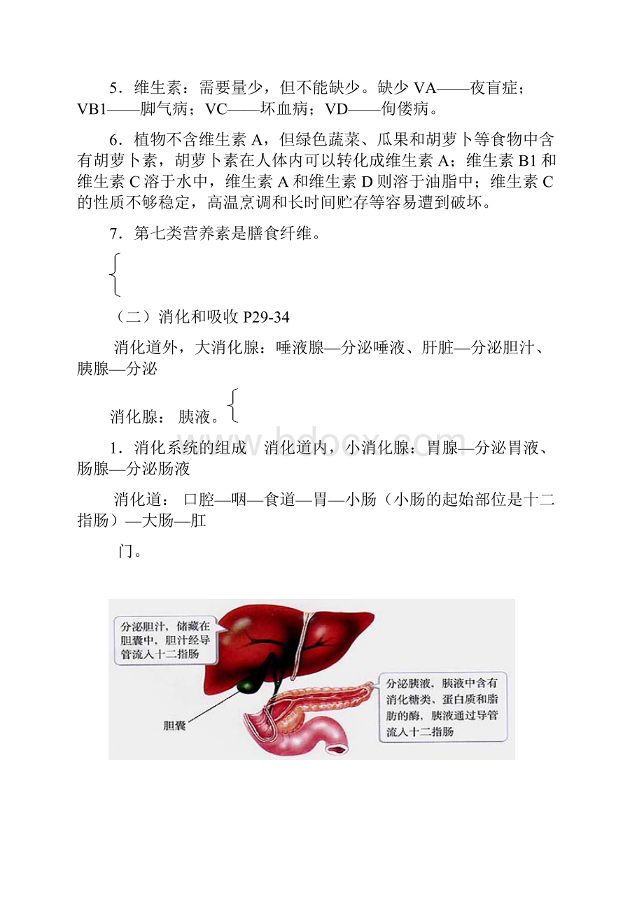 4593人教版七年级生物下册知识归纳.docx_第3页