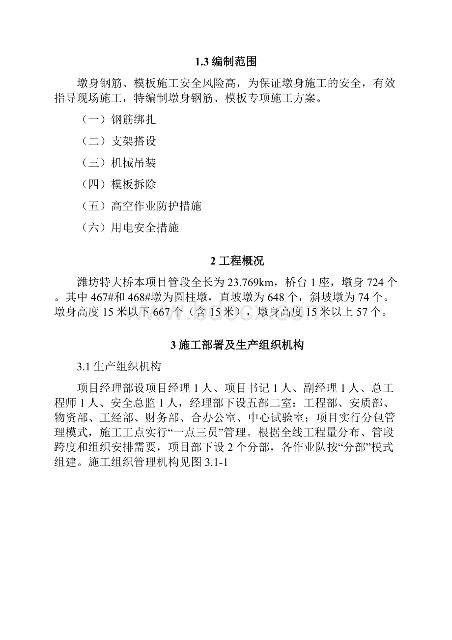 墩身钢筋模板专项施工方案.docx_第2页