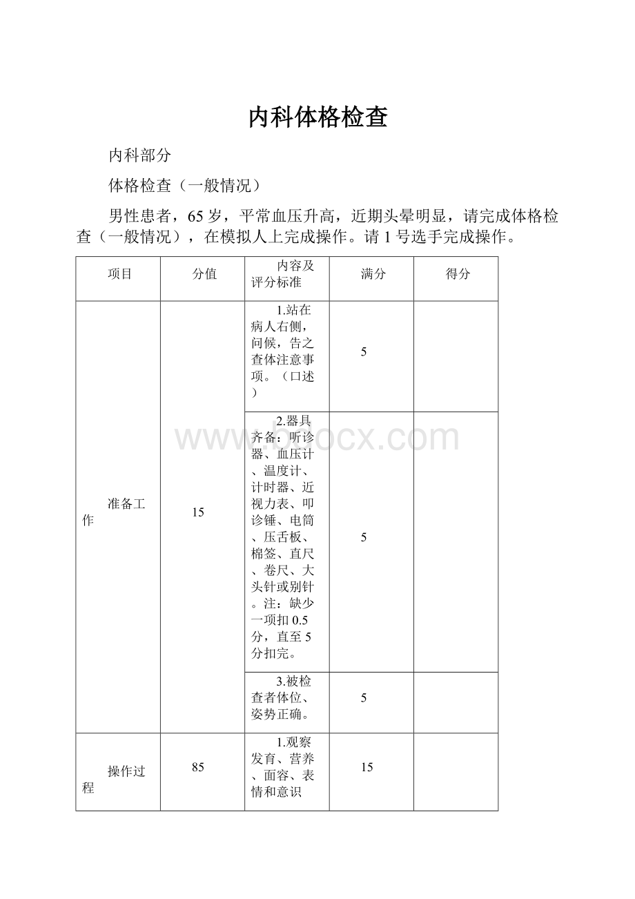 内科体格检查.docx