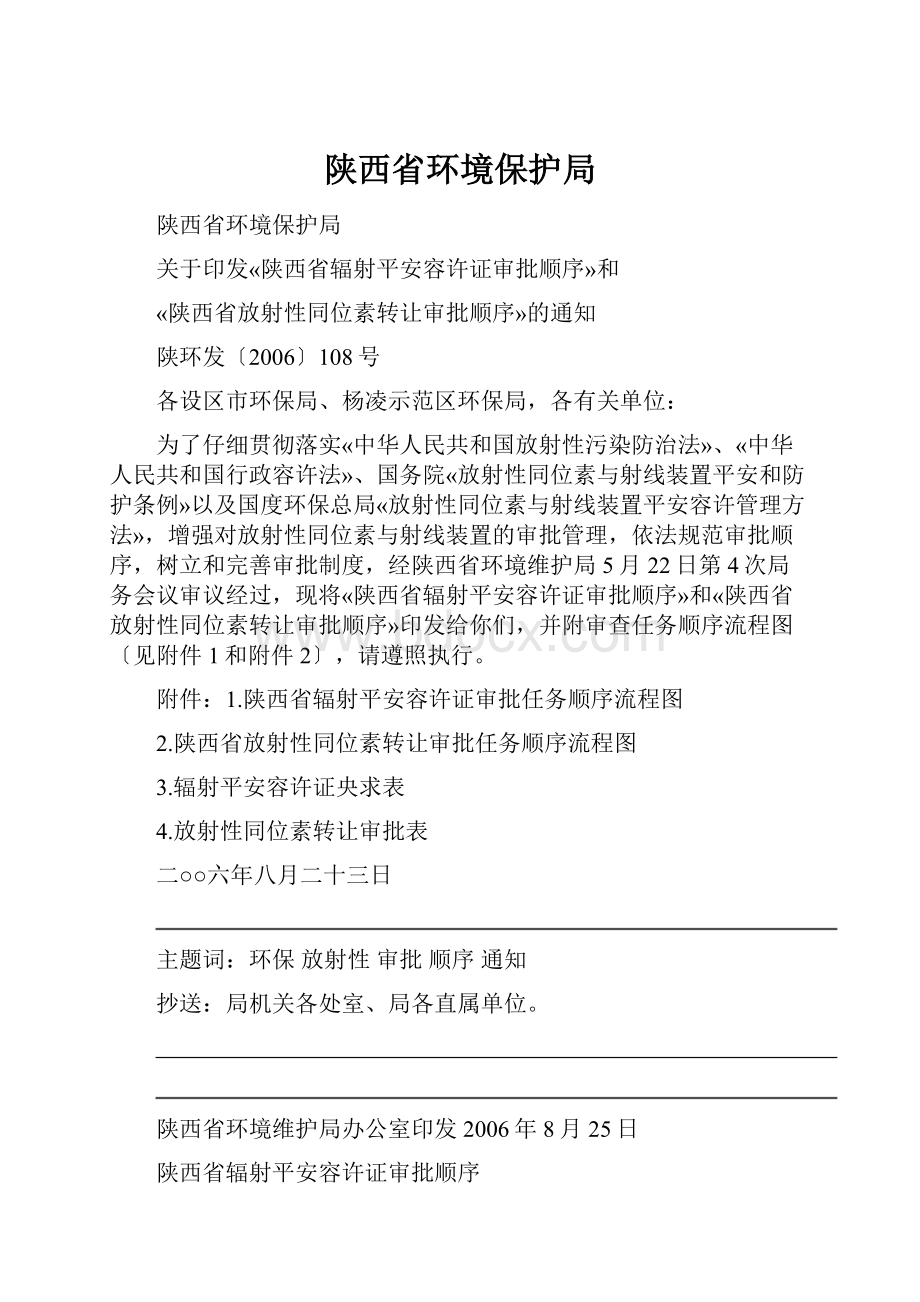 陕西省环境保护局.docx