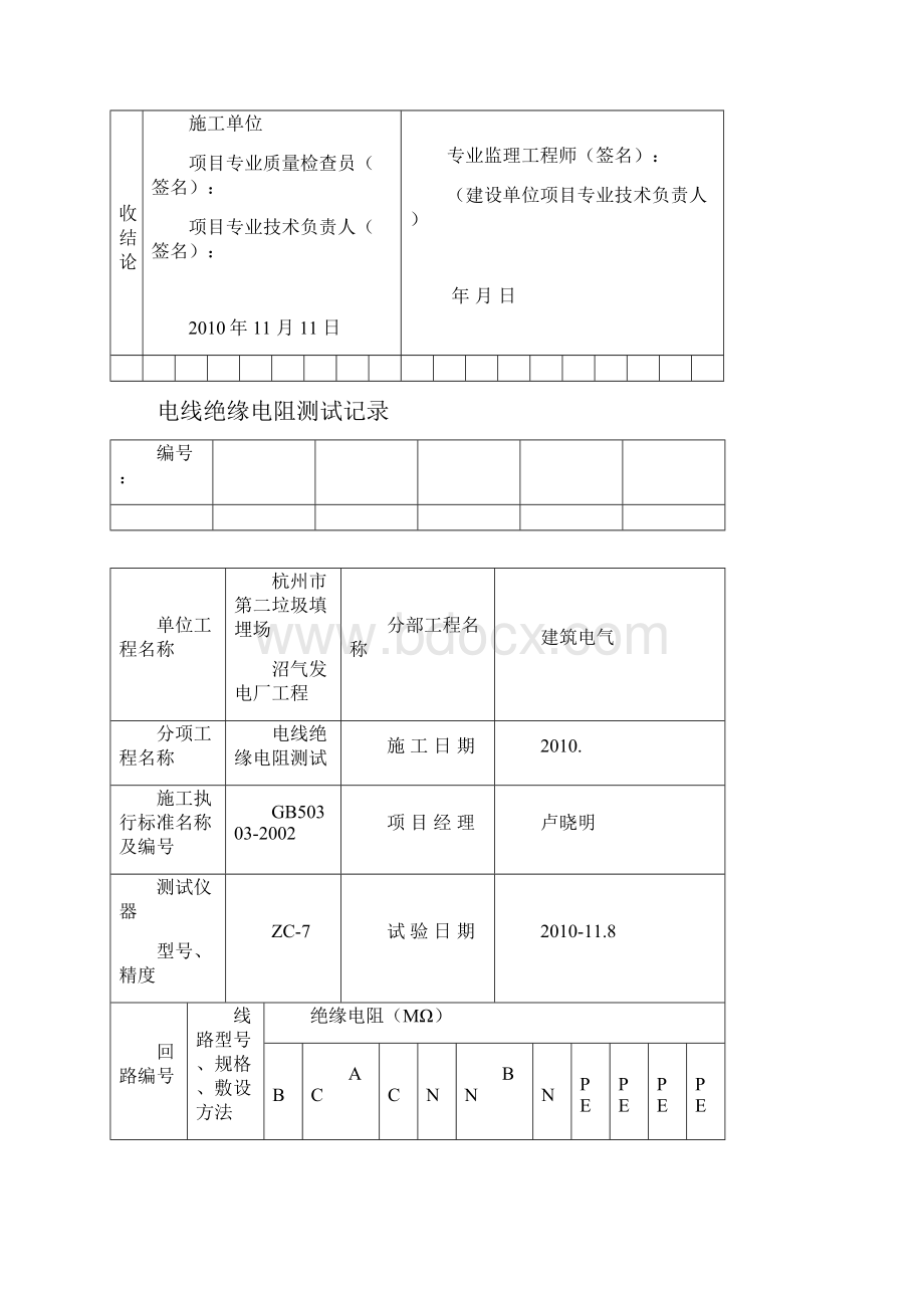 电缆敷设及绝缘电阻测试记录1.docx_第3页