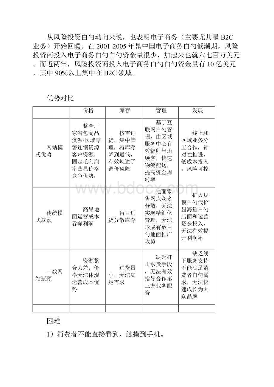 B2B2C移动电商网络购物项目商业计划书.docx_第3页