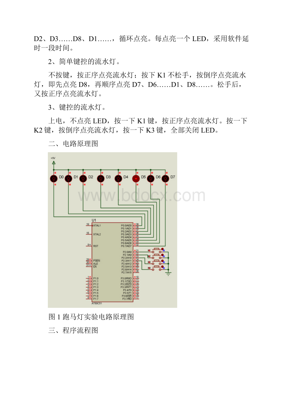 单片机跑马灯实验报告.docx_第2页