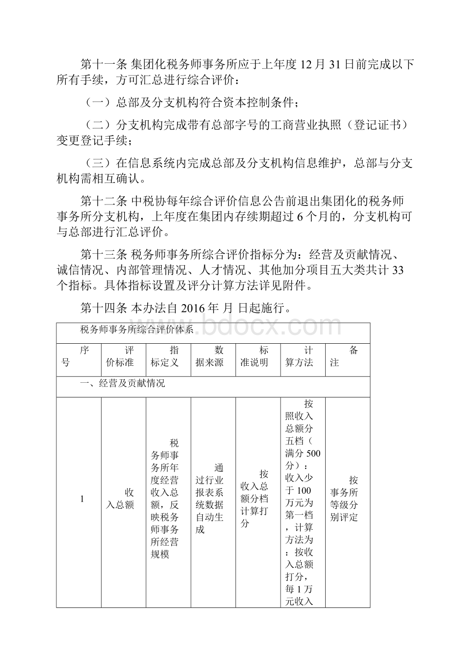 《中国注册税务师协会税务师事务所综合评价办法》征求意见稿.docx_第3页