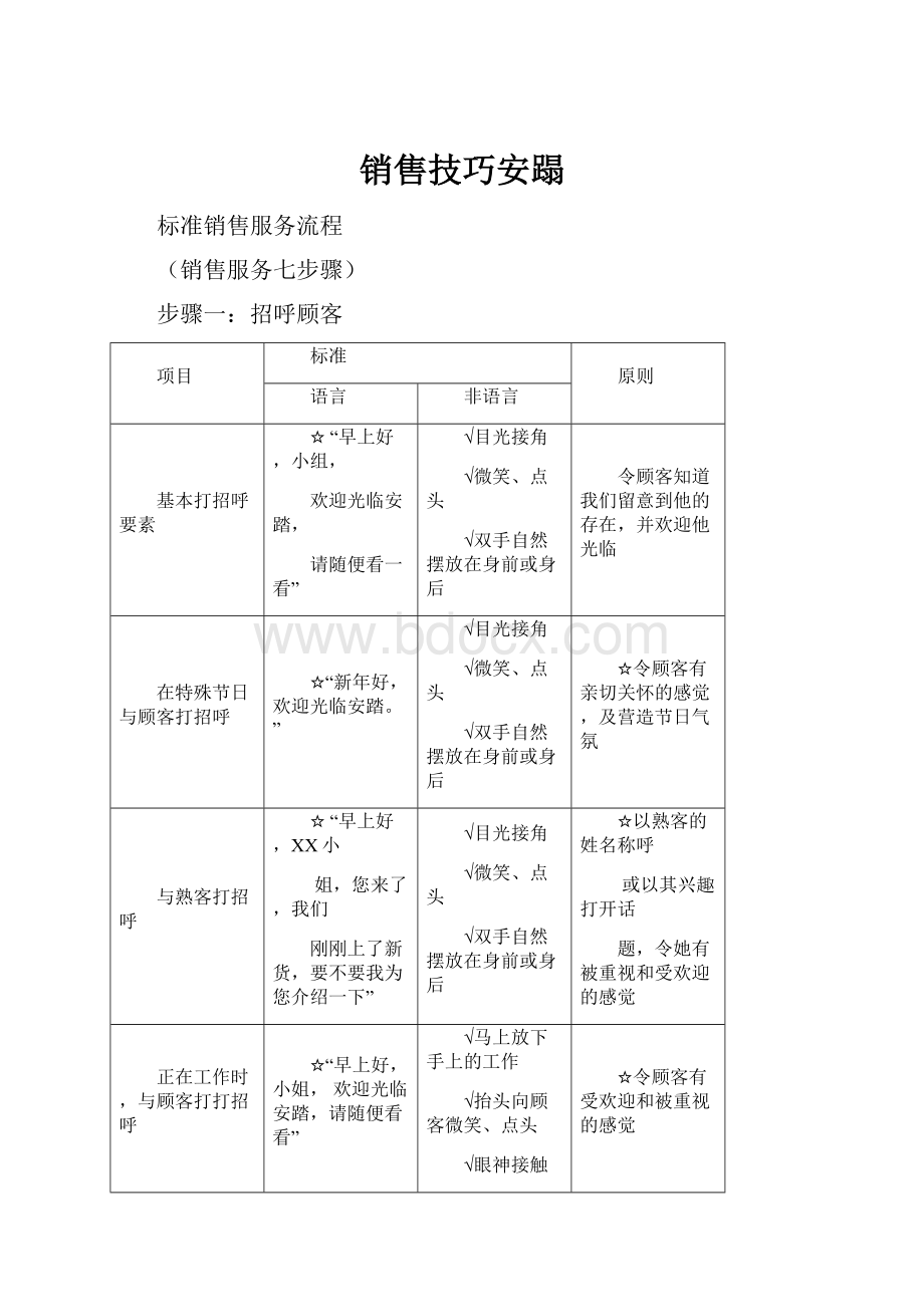 销售技巧安蹋.docx