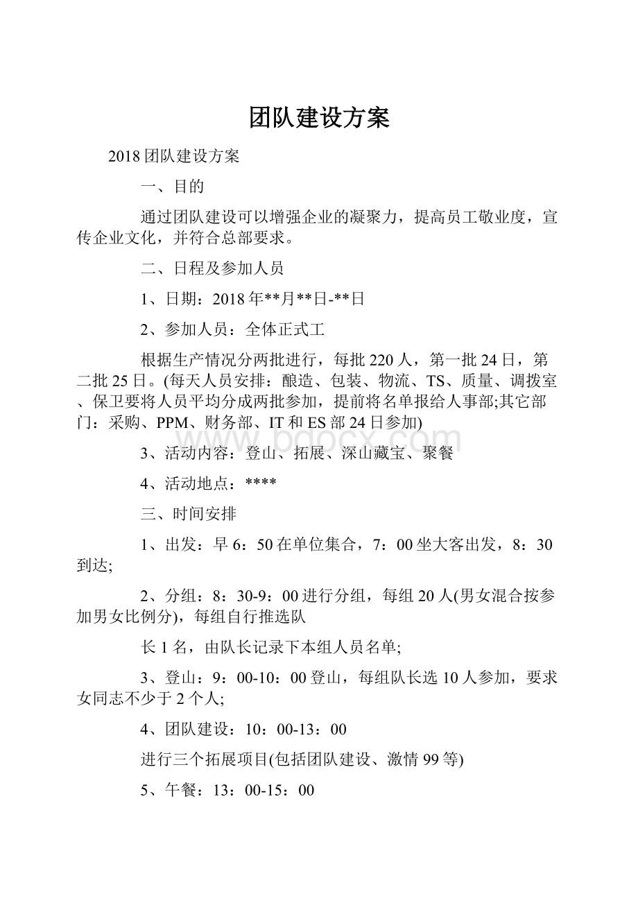 团队建设方案.docx