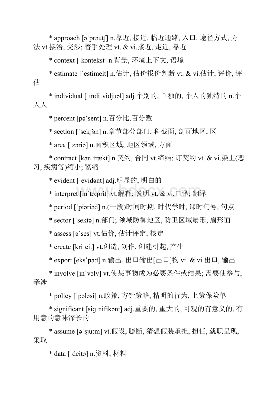 AWL单词列表及练习.docx_第2页