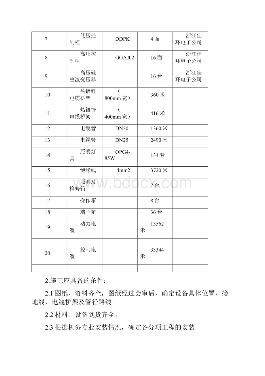 整理电除尘器电气设备安装施工技术措施.docx_第2页