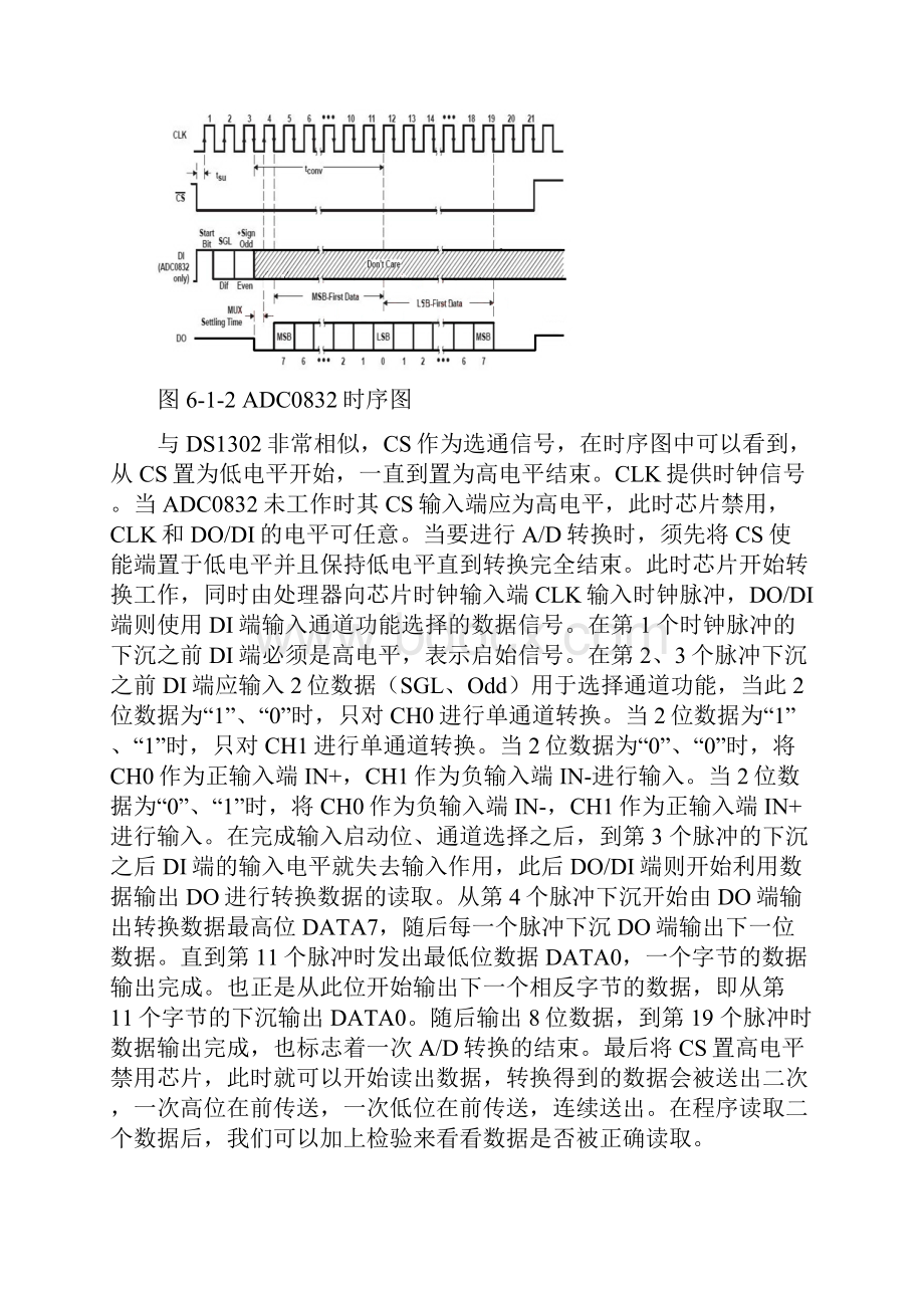 用LCD1602和ADC0832设计的两路电压表.docx_第3页