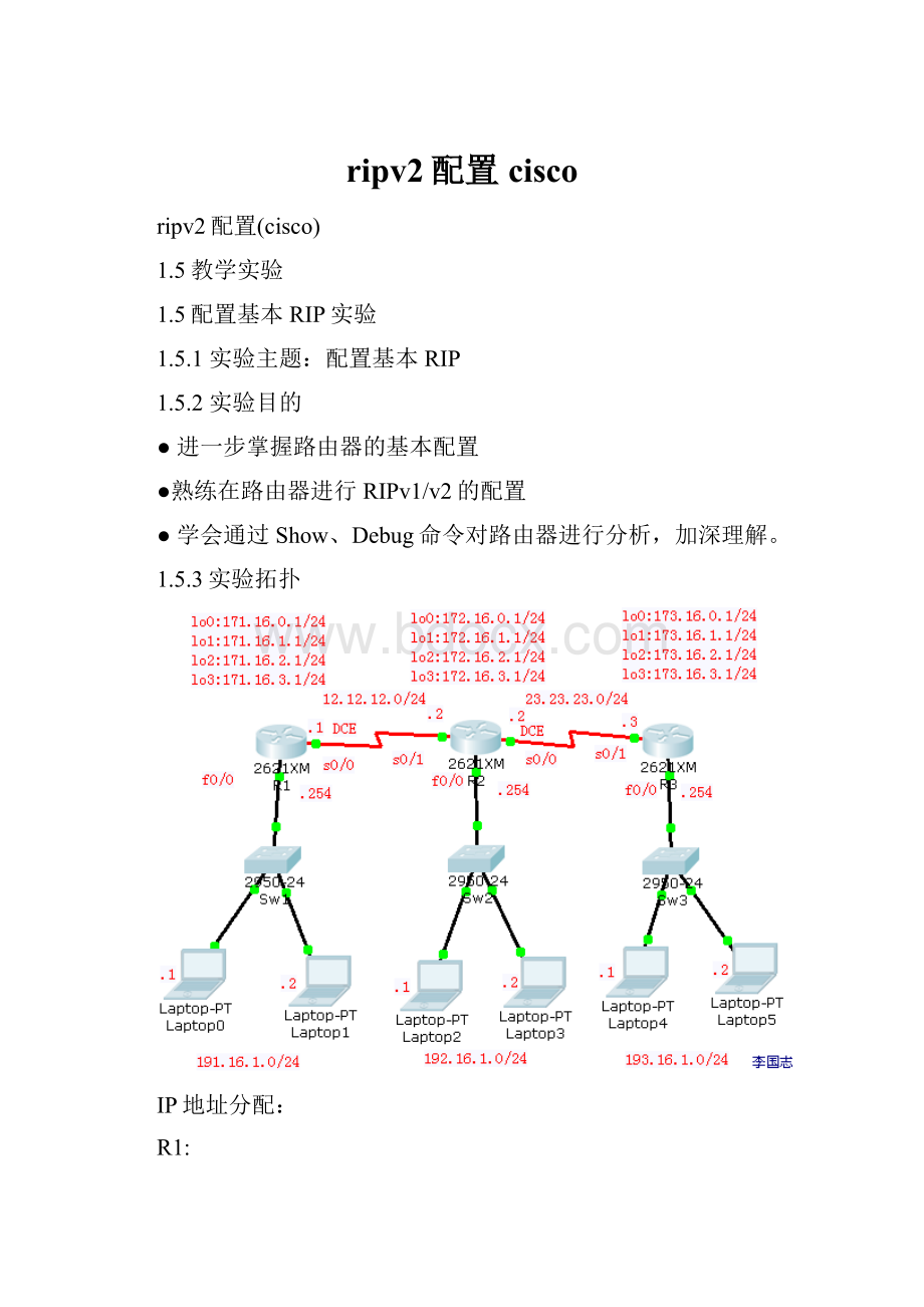 ripv2配置cisco.docx