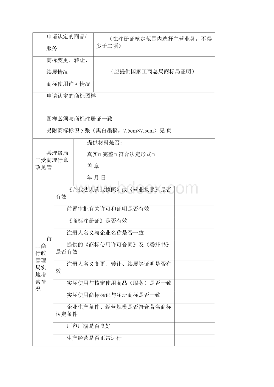 安徽省著名商标认定申请表新版.docx_第2页