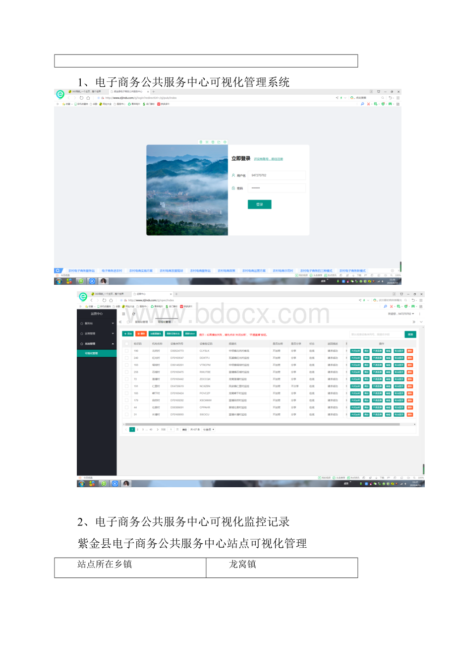 国家级电子商务进农村综合示范项目验收台账可视化管理资料台账.docx_第2页