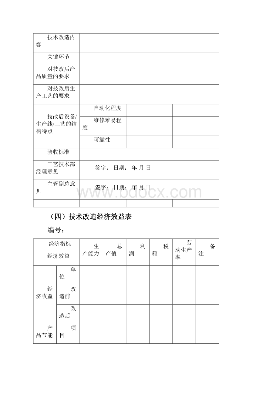 生产管理规章制度流程表格模板大全第四章工艺技术管理细化执行与模板.docx_第3页