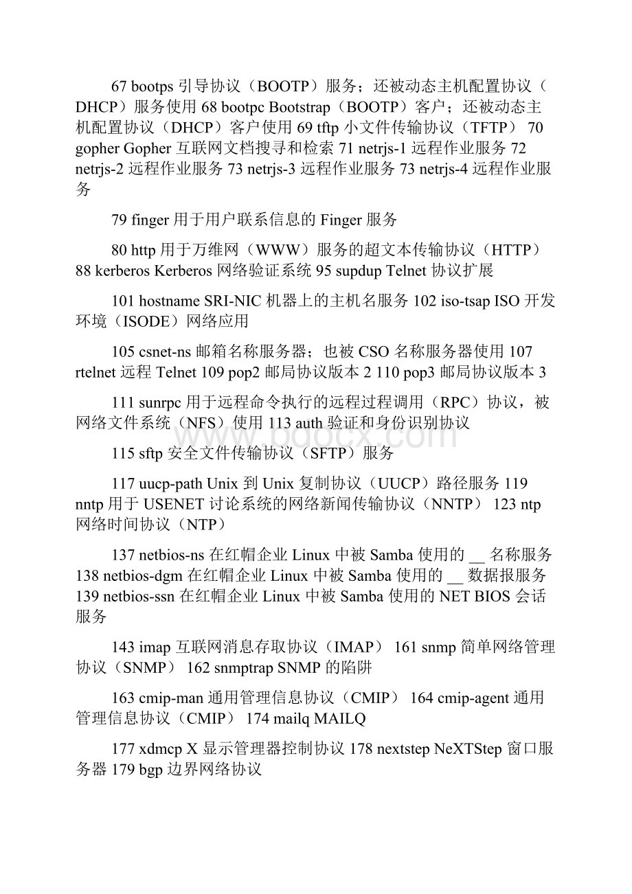 TCPIP端口号大全.docx_第2页