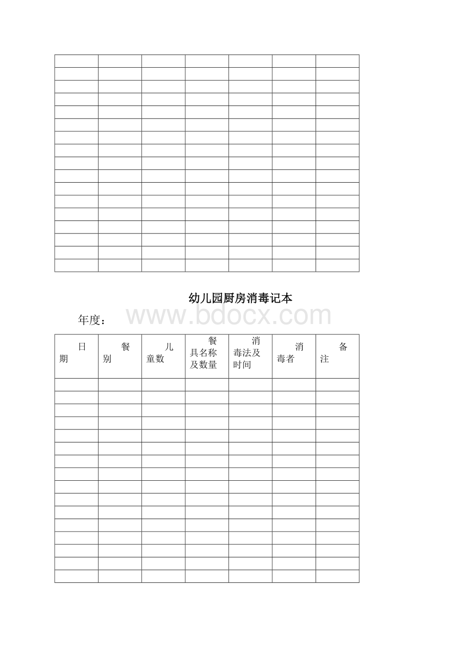 幼儿园日常管理常用表格大全.docx_第3页