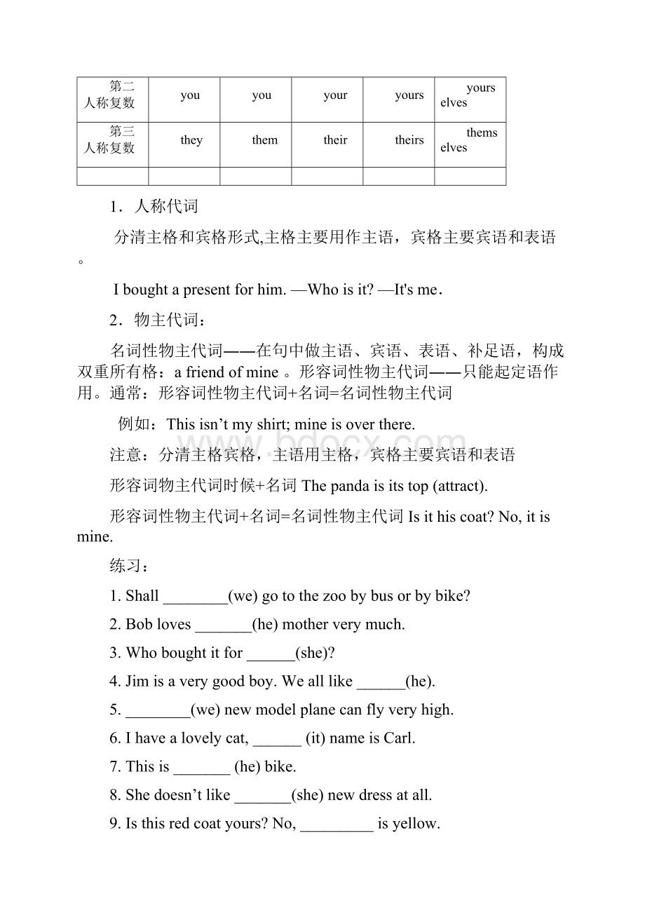 高考总复习代词讲解.docx_第2页