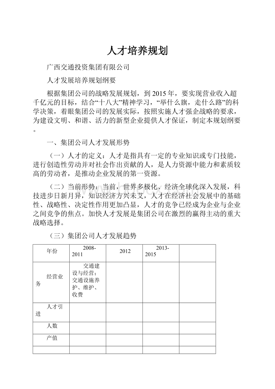 人才培养规划.docx_第1页