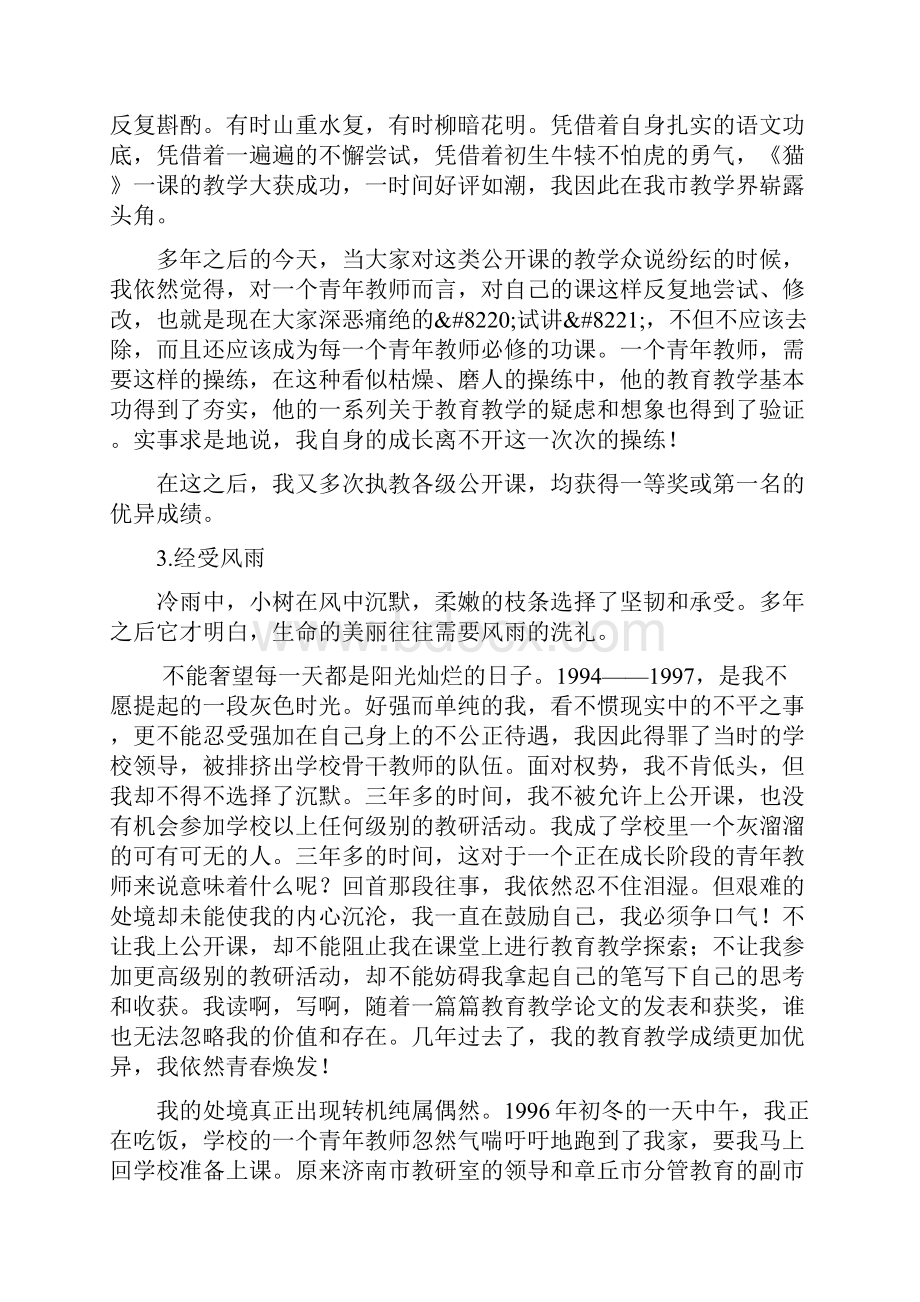 人文语文我的教学风格.docx_第3页