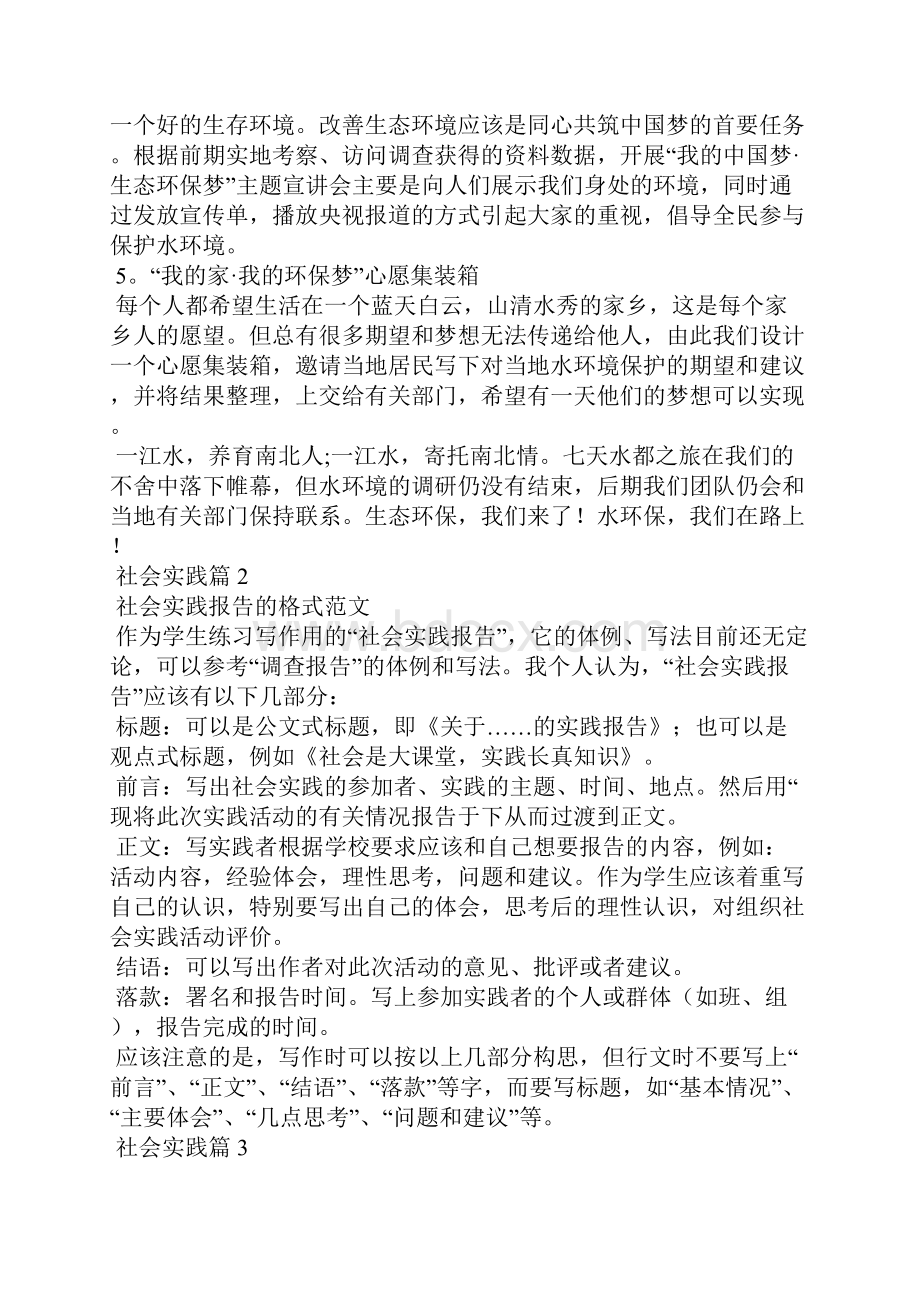 关于社会实践模板汇总八篇.docx_第2页