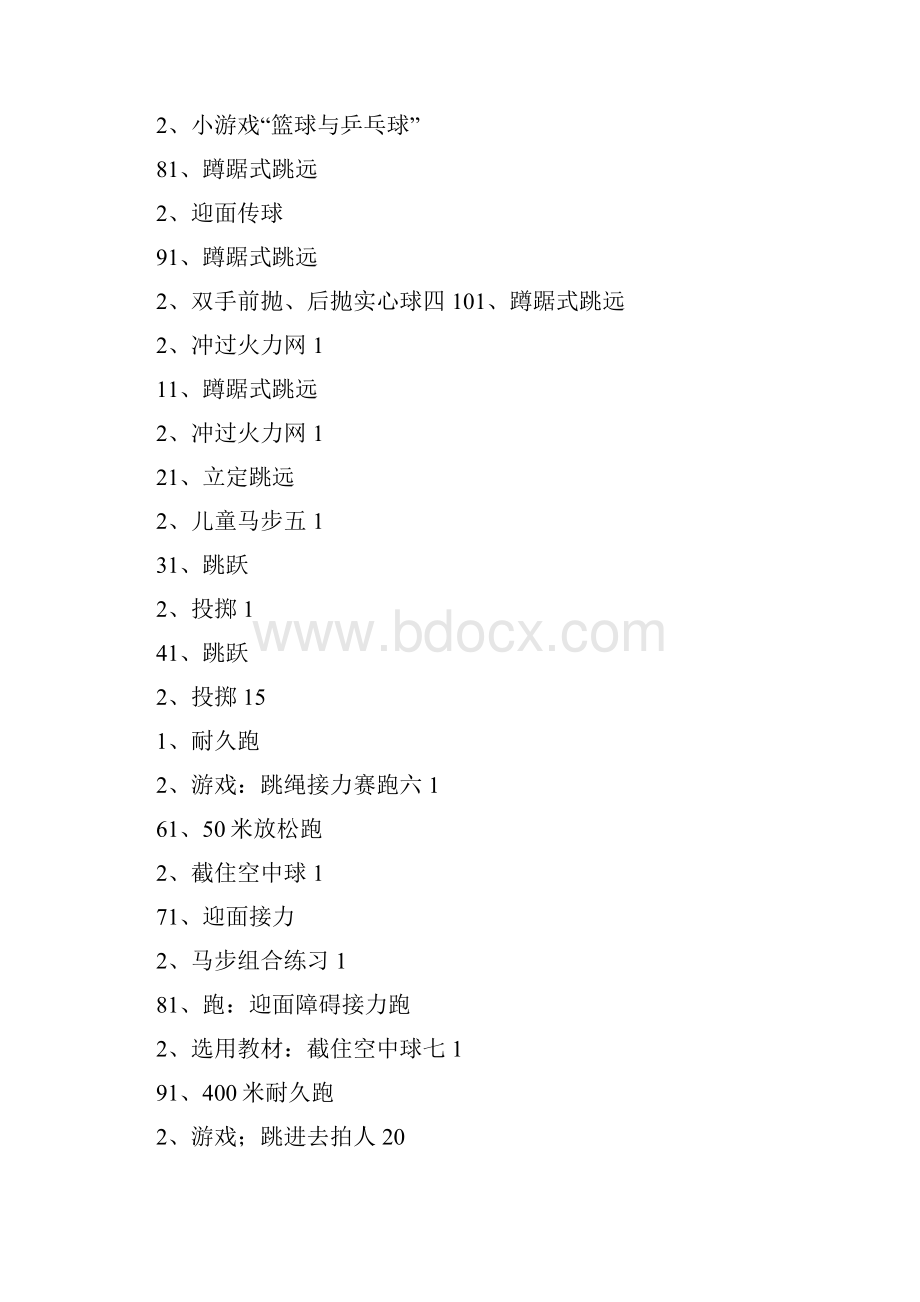 小学四年级第二学期体育与健康全册教案.docx_第3页