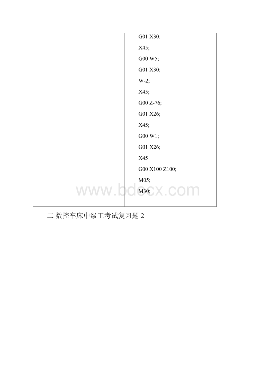 数控车床中级工考试复习题汇总汇总.docx_第3页