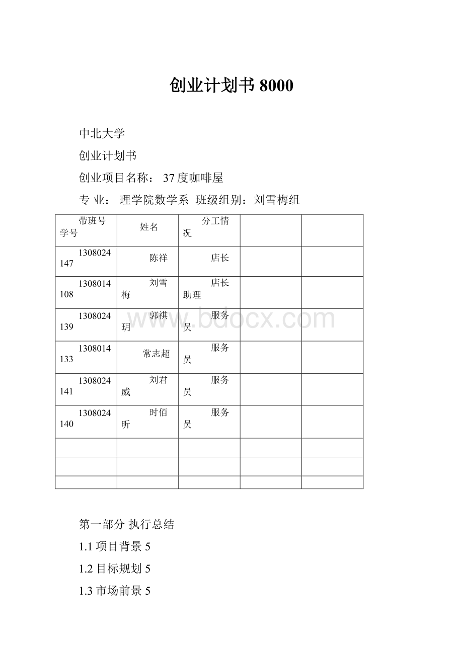 创业计划书8000.docx