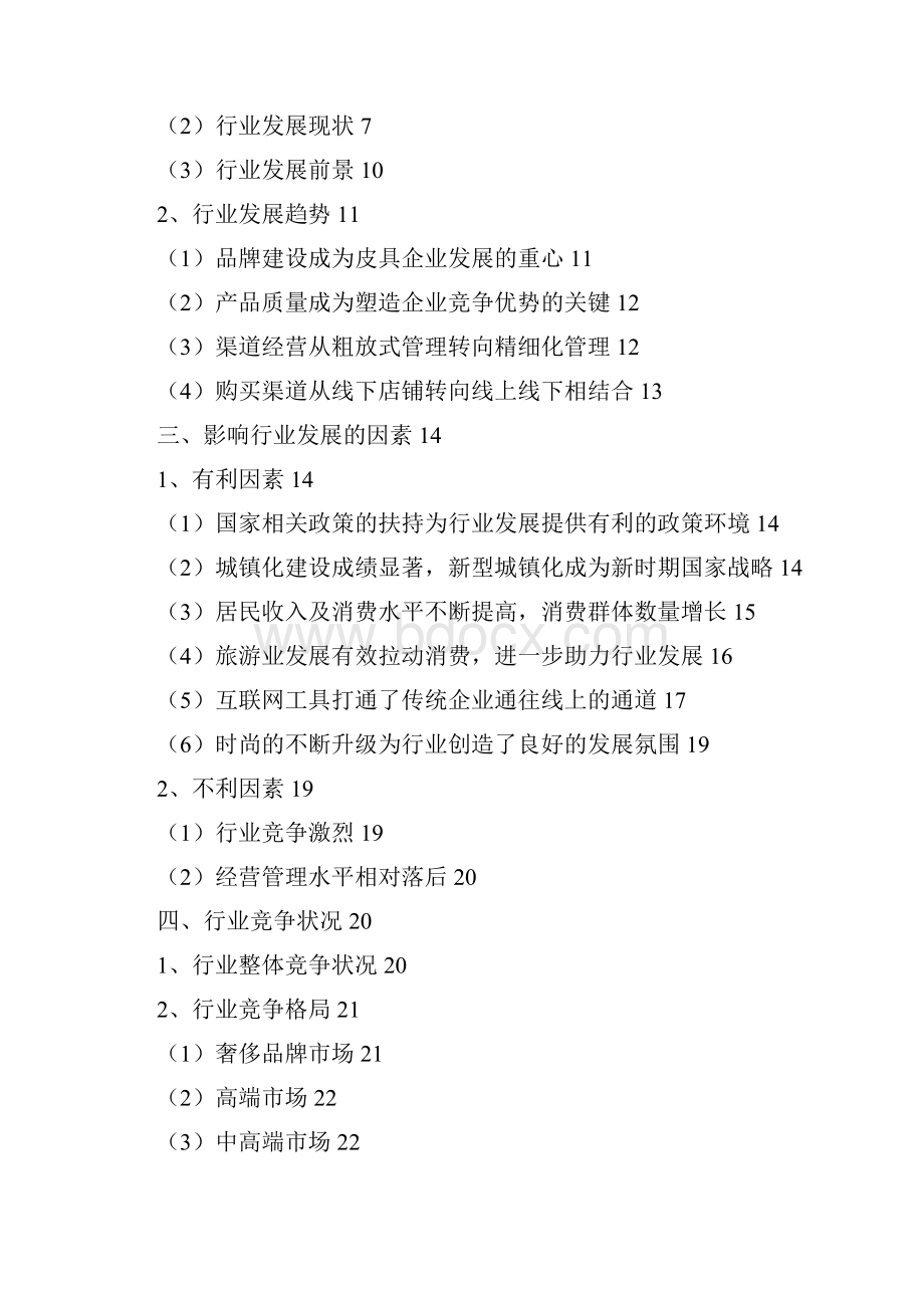 中国皮具行业分析报告完美版.docx_第2页