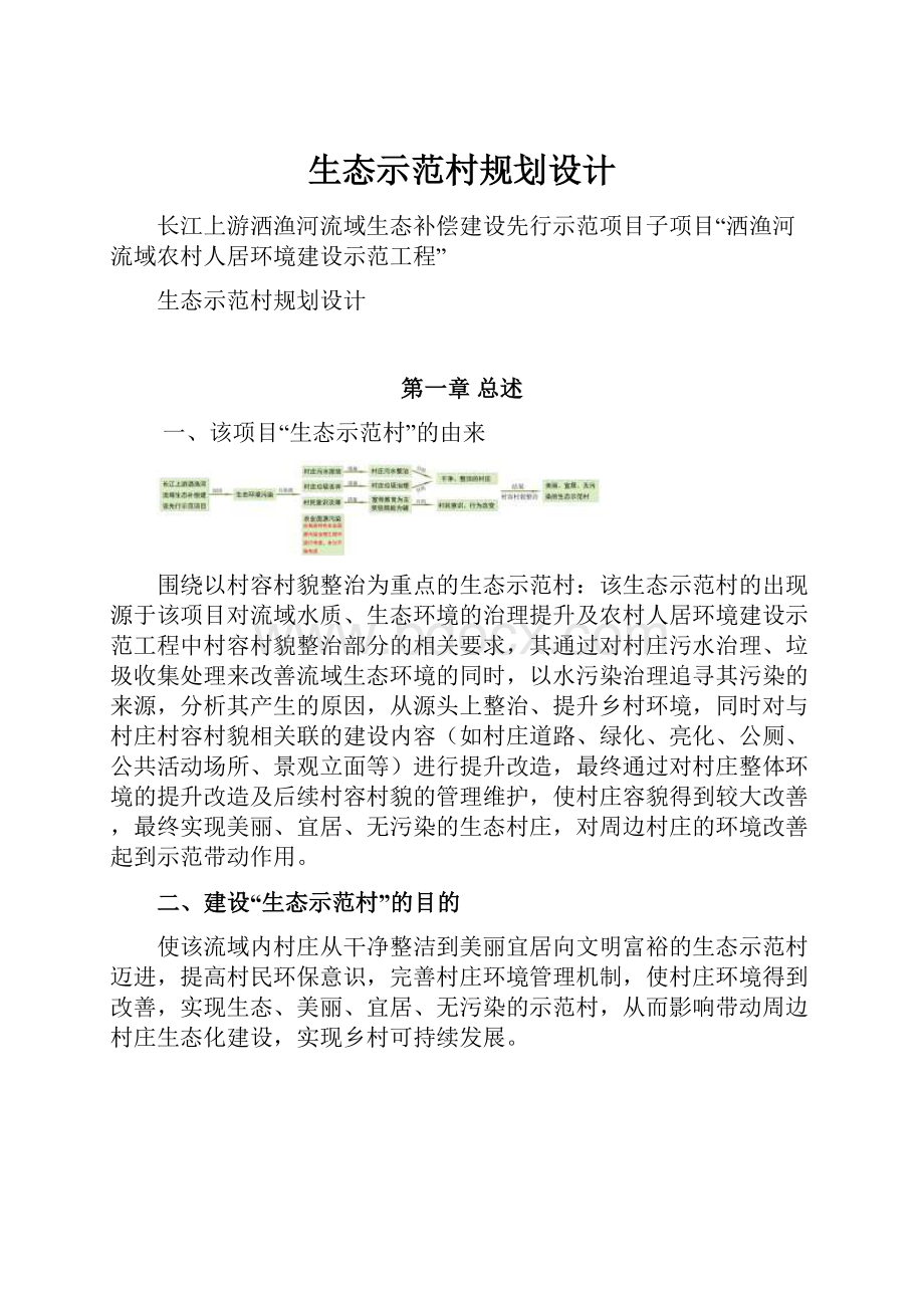 生态示范村规划设计.docx