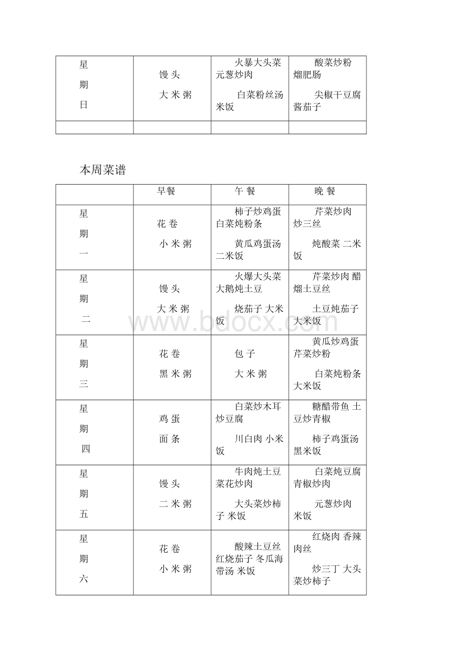 食堂每周菜谱.docx_第3页