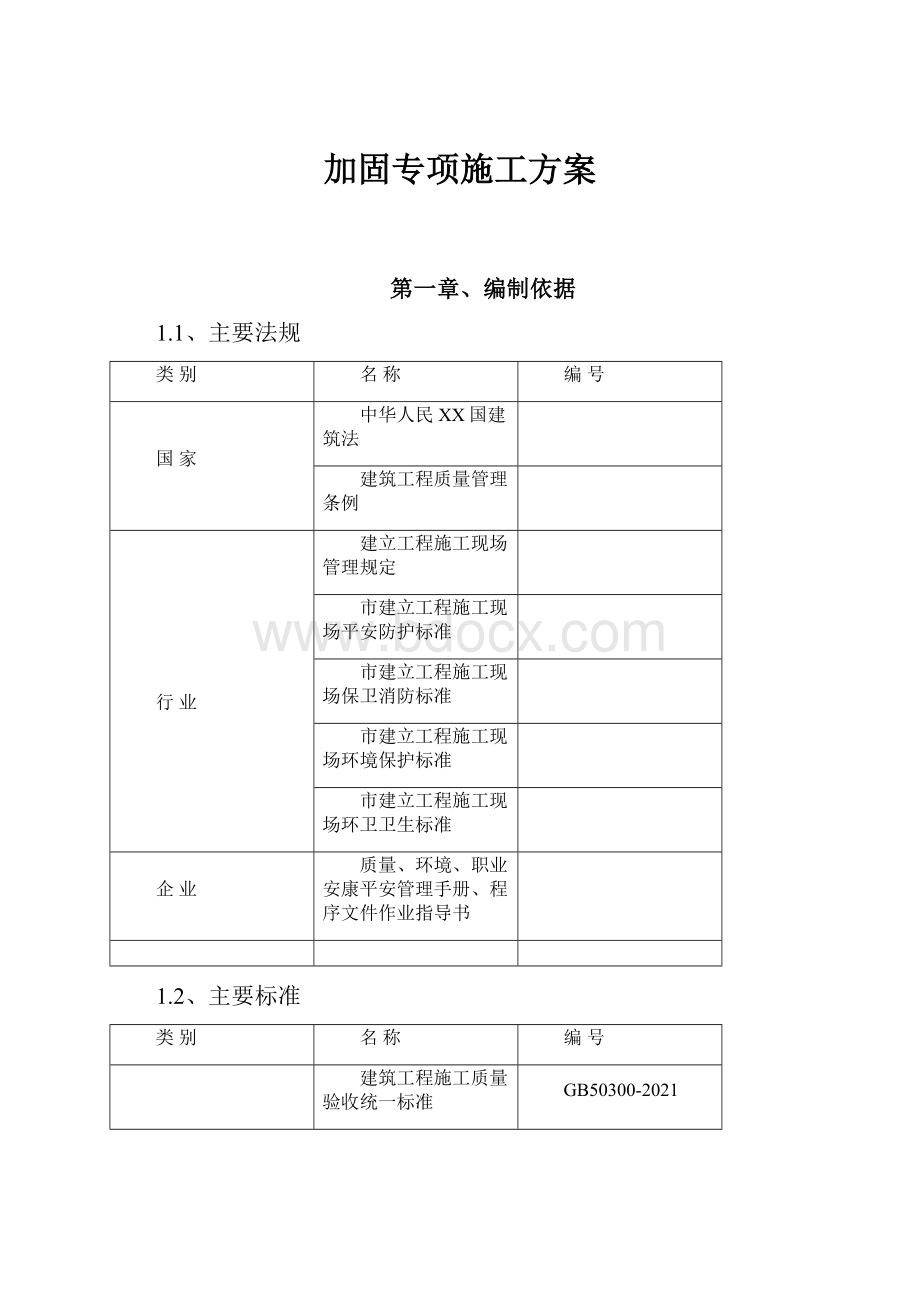 加固专项施工方案.docx