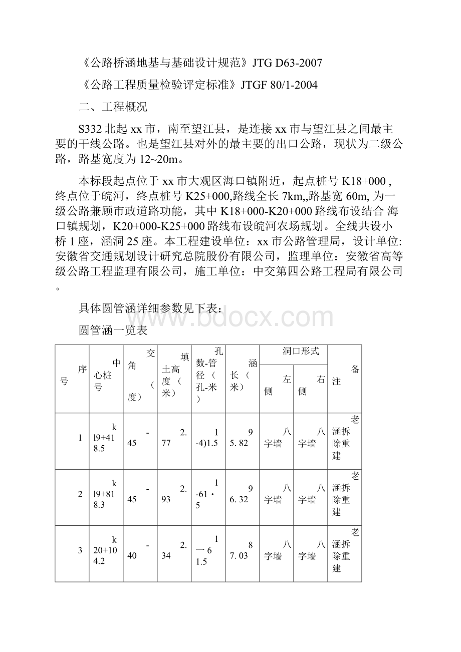 公路改建项目二级公路工程圆管涵专项施工方案.docx_第2页