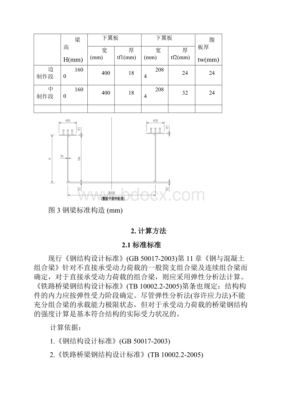 钢混凝土组合梁结构计算.docx_第3页